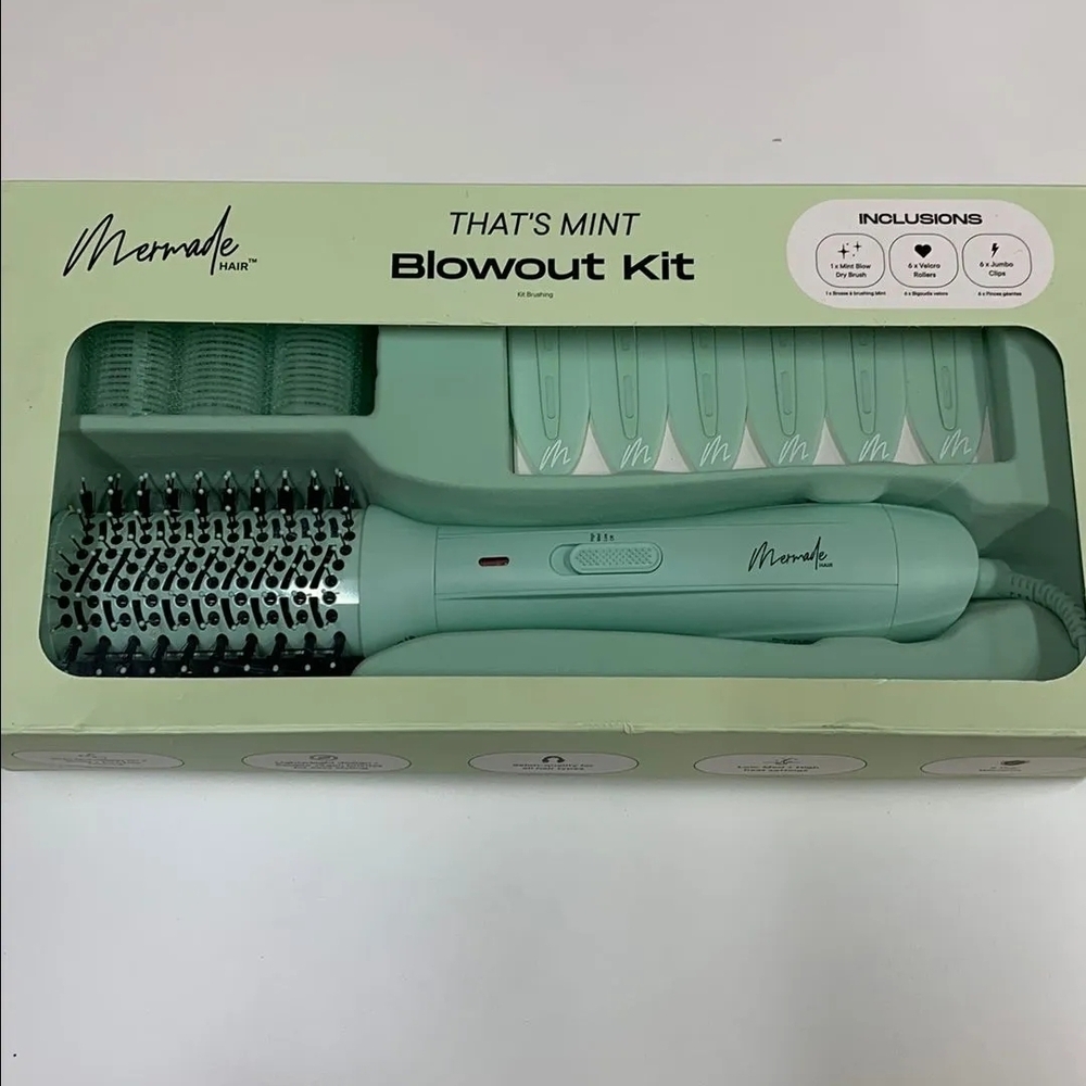 Mermade Hair Mint Blowout Kit